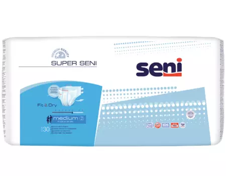 Подгузники д/взрослых Сени супер эйр S, 30 шт
