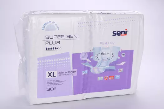 Подгузники д/взрослых Seni SUPER PLUS Extra Large, 30 шт
