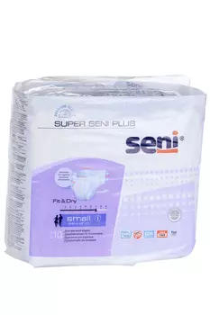Подгузники д/взрослых Сени супер плюс S, 10 шт