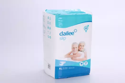 Подгузники Dailee Super XLarge д/взрослых, 10 шт
