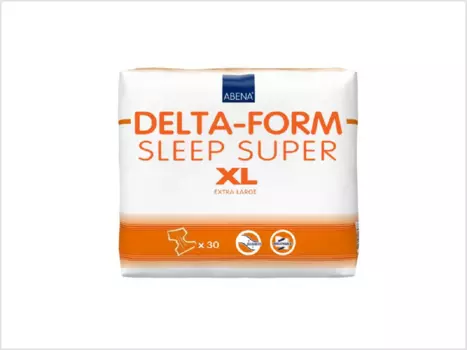 Подгузники для взрослых Delta-Form Sleep Super XL, 30 шт.