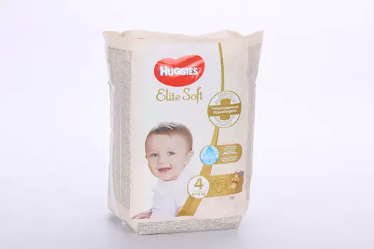 Подгузники Хаггис Элит Софт (8-14кг), 19 шт, подгузники