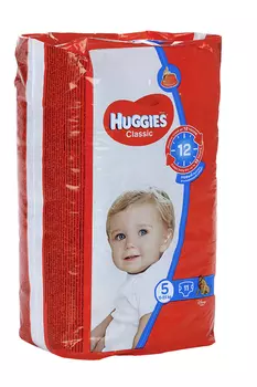 Подгузники Хаггис Классик (11-25кг), 11 шт