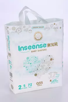 Подгузники Inseense Q5S S (4-8 кг), 72 шт