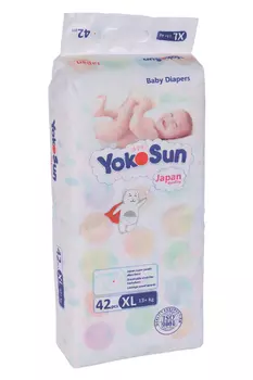 Подгузники ЙокоСан XL (13+ кг), 42 шт