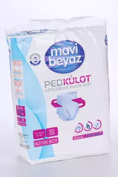 Подгузники Mavi Beyaz д/взрослых р L (110-150 см), 30 шт