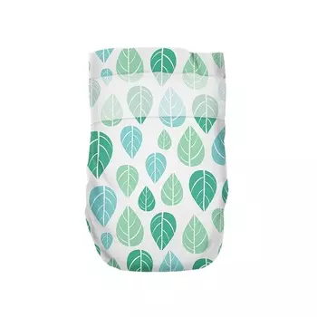 Подгузники Offspring M (6-10 кг), 42 шт, Листочки