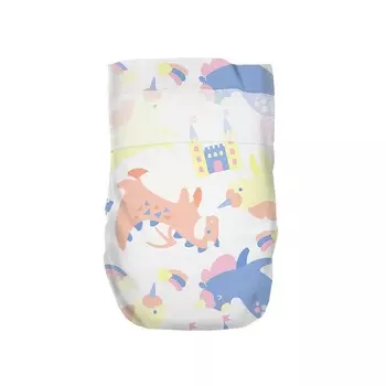 Подгузники Offspring M (6-10 кг), 42 шт, Единороги