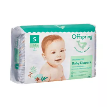 Подгузники Offspring S (3-6 кг), 48 шт, Сидней
