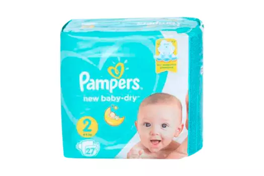 Подгузники Памперс Нью беби мини (4-8кг), 27 шт