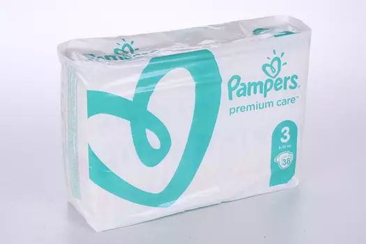 Подгузники Памперс Премиум Кеа миди (6-10 кг), 114 шт