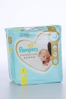 Подгузники Памперс Премиум Кеа ньюборн (2-5кг), 20 шт