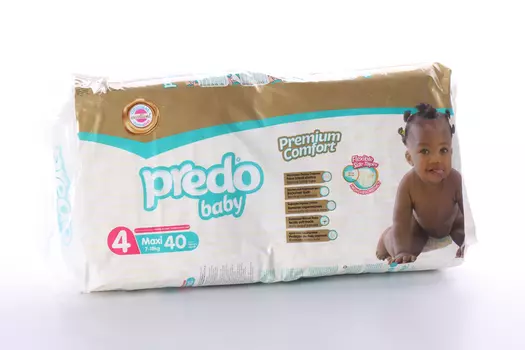 Подгузники PREDO Baby №4 (7-18кг), 40 шт