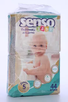 Подгузники Senso baby Junior (11-25кг), 44 шт