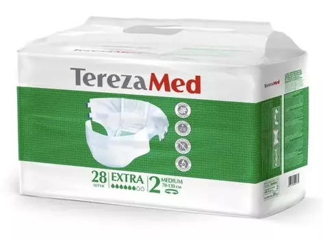 Подгузники TerezaMed Extra M, 28 шт