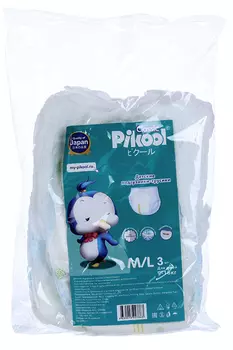 Подгузники-трусики детские Пикул Классик M/L (9-18кг), 3 шт