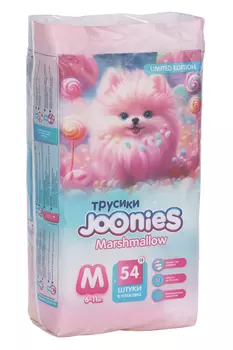 Подгузники-трусики Джунис Marshmallow M (6-11кг), 54 шт