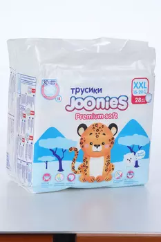 Подгузники-трусики Джунис премиум софт XXL (15-20 кг), 28 шт