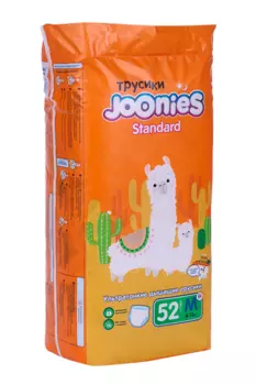 Подгузники-трусики Joonies Standard M (6-11кг), 52 шт
