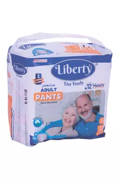 Подгузники-трусики Liberty Premium Pants д/взрослых XL (96-165 см), 10 шт