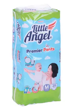 Подгузники-трусики Little Angel Premier M (7-11 кг), 28 шт