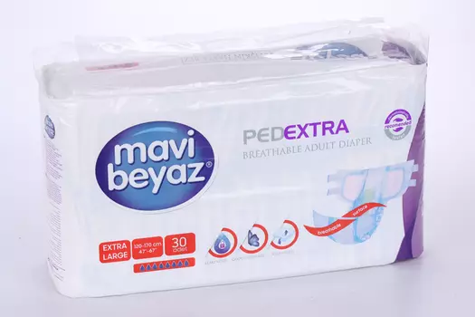 Подгузники-трусики Mavi Beyaz д/взрослых р XL (120-170 см), 30 шт