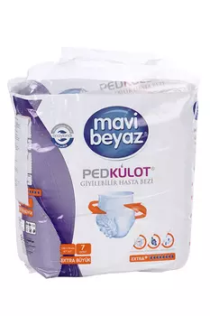 Подгузники-трусики Mavi Beyaz д/взрослых р XL (120-170 см), 7 шт