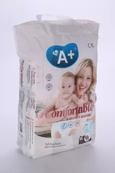 Подгузники-трусики My А+ детские M (6-11кг), 60 шт