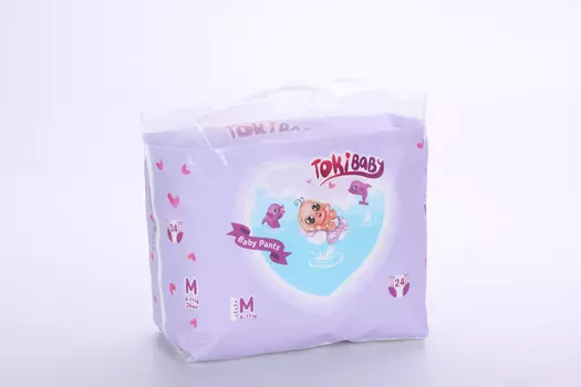 Подгузники-трусики TokiBaby дет M (6-11кг), 24 шт, (84224)