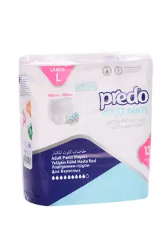 Подгузники-трусы PREDO д/взрослых L, 13 шт