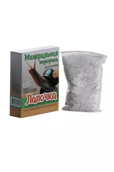 Подкормка RIGERHAUS лапочка д/декоративных улиток минеральная коробка 100 г