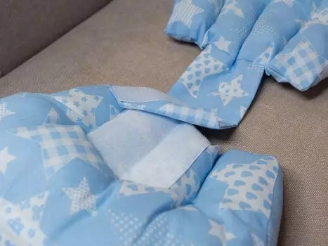 Подушка для беременных УНИВЕРСАЛЬНАЯ Био-Текстиль (звезды на голубом)