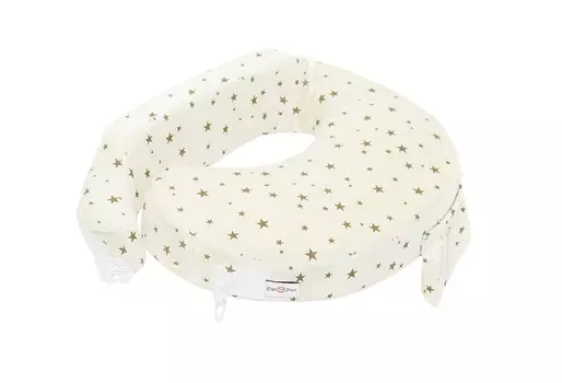 Подушка ЭргоФид эргономич д/корм Звездное небо, бронзов/молоч