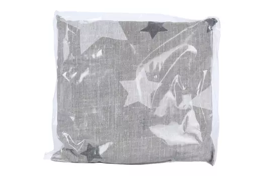 Подушка Травы Горного Крыма можжевелово-лавандовая 20х20 см серый