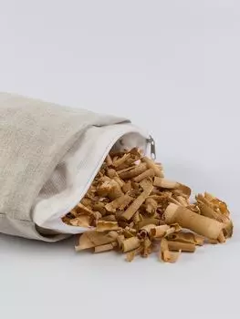 Подушка-валик Био-Текстиль "Кедровая магия" Размер 50*20 с кедровой стружкой