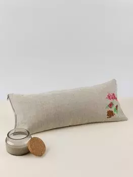 Подушка-валик Био-Текстиль "Сила природы" Размер 20*50 лузга гречихи