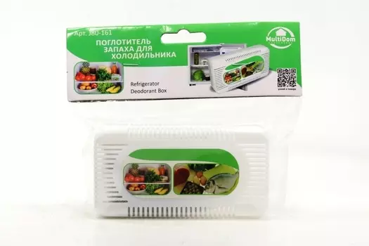 Поглотитель запаха Мультидом д/холодильника 13х7х3 см