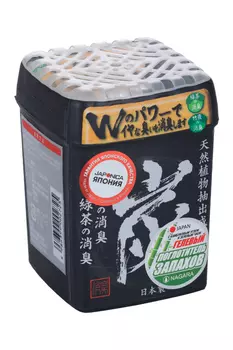 Поглотитель запаха NAGARA гелевый с бамбуковым углем и зеленым чаем 320 г