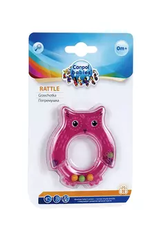 Погремушка Canpol babies Сова (с 0 мес), розовый