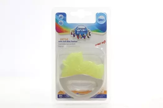 Погремушка Канпол с эласт прорезывателем (0+)