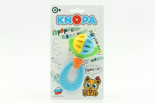 Погремушка-прорезыватель Кнопа Юпитер