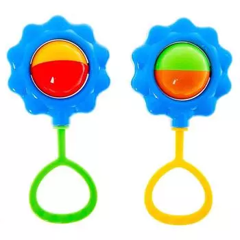 Погремушка «Василёк», цвета МИКС