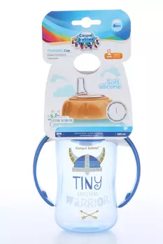Поильник Canpol Future Daydreams обучающий с силик носиком/ручками (с 6 мес), 320 мл
