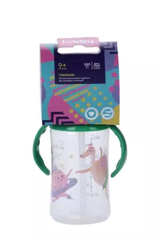 Поильник Лабби с трубочкой (9мес+), 240 мл, (15760)