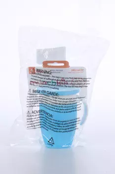 Поильник-непроливайка Манчкин Миракл с ручками и крышкой голуб (с 6 мес), 207 мл