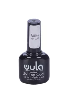 Покрытие верхнее д/гель-лака Wula UV Молочное Milky top 10 мл