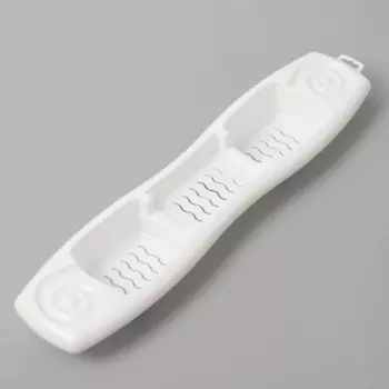 Полка на ванну Idiland Rambai 74х17,5х7 см цвет белый