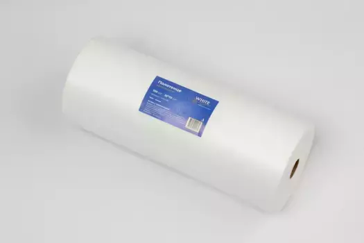 Полотенце 35*70 рулон White line белый, 100 штук