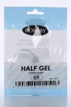 Полустелька Corbby Half Gel из геля универсал б/р