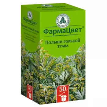Полыни горькой трава, 50 г, трава измельченная